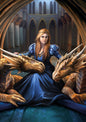 Fierce Loyalty (AN90) 6 x Blank Greetings Cards