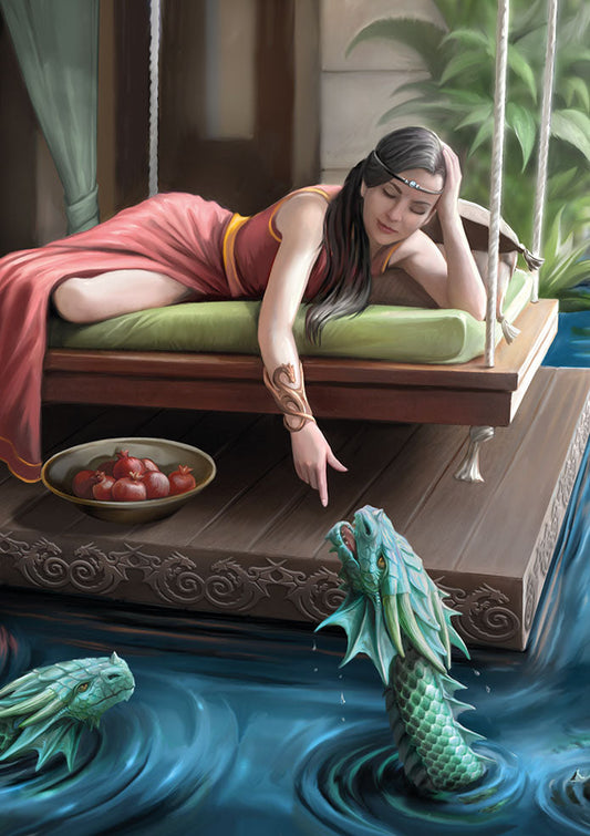 Royal Court (AN92) 6 x Blank Greetings Cards