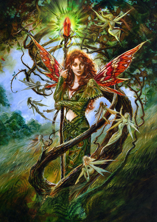 Spirit of the Tree (ART22) - Imagus Print A4 Image in A3 Mount