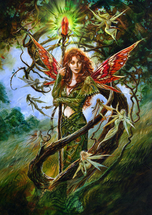 Spirit of the Tree (ART22) - Imagus Print A4 Image in A3 Mount