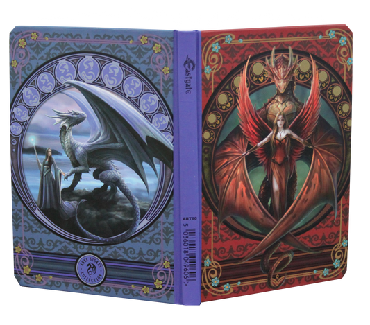 New Horizons / Copperwing (ART60) A5 Hardback Blank Unicorn Journal