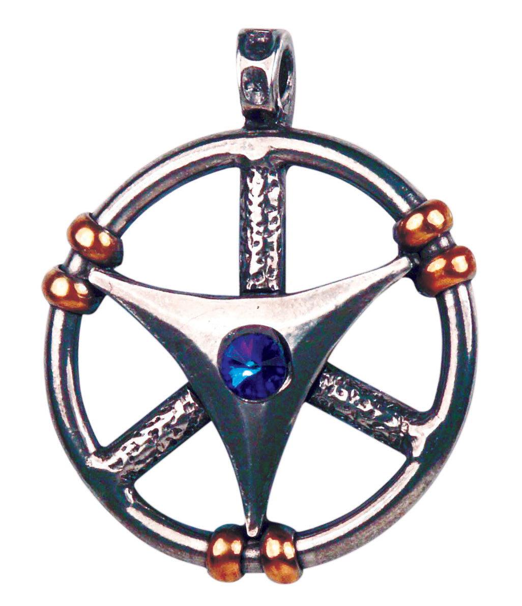 Celeste Wheel (AT9) Pendant Necklace