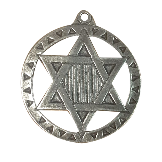 Star of David (B1) Silver Plated Charm