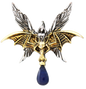 Bat Rider (BAF03) Pendant Necklace