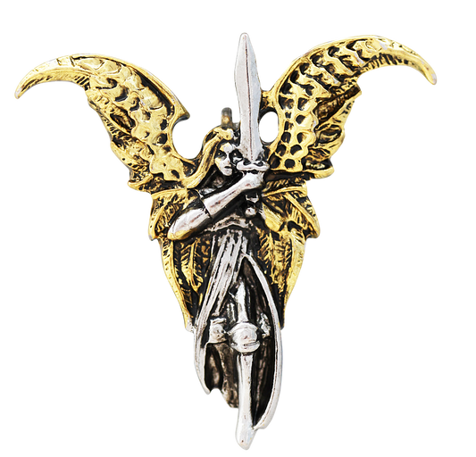 Archangel Michael (BAF16) Pendant Necklace