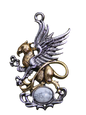 Griffin's Egg (BB08) Pendant Necklace