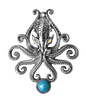 The Kraken (BB09B) Brooch