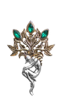 Mandrake (BB10B) Brooch