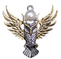 Owl of Athena (BB12) Pendant Necklace