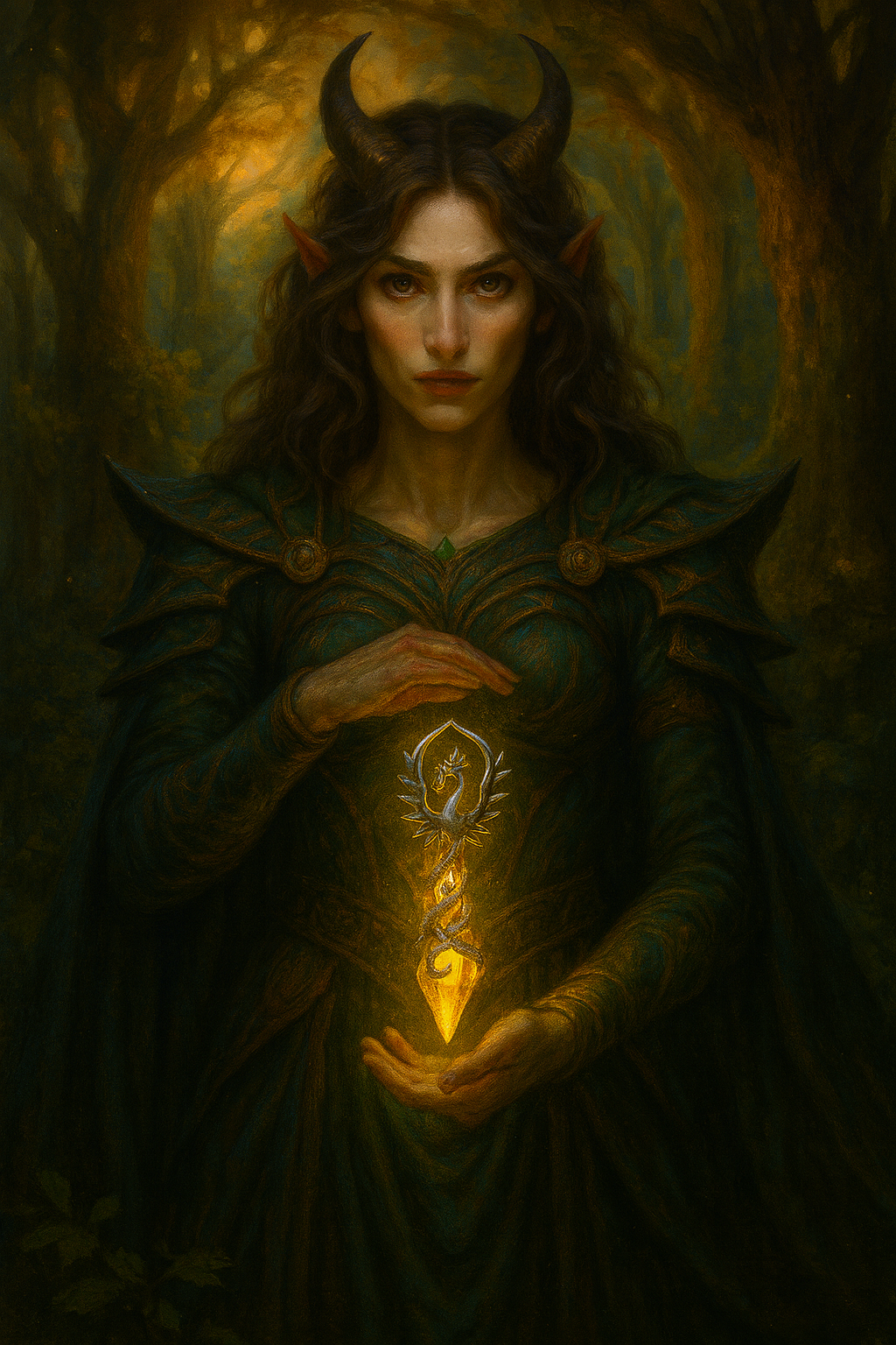 Phoenix Flame (CK11) Pendant Necklace