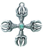 Vajra (BD12) Charm Pendant Necklace