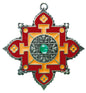 Mandala (BD13) Charm Pendant Necklace
