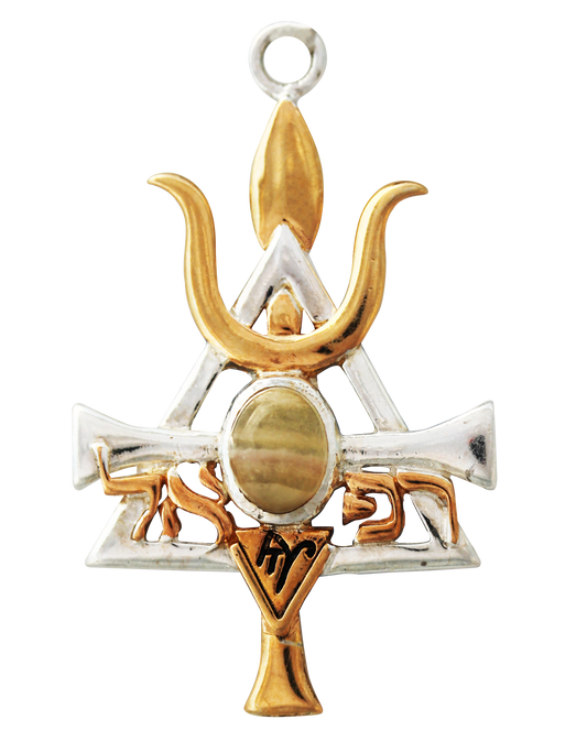 Gabrielus (BG14) 925 Sterling Silver Pendant Necklace with Fluorite