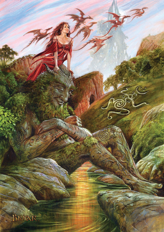 Earth Father (BM26) 6 x Blank Greetings Cards