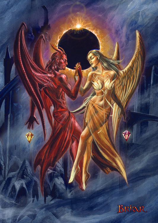 Dance With The Devil (BM32) 6 x Blank Greetings Cards