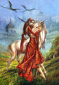 Unicorn (BM42) 6 x Blank Greetings Cards