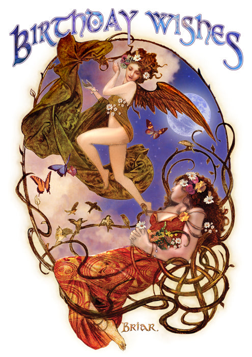 The Awakening (BM46) 6 x Birthday Greetings Cards