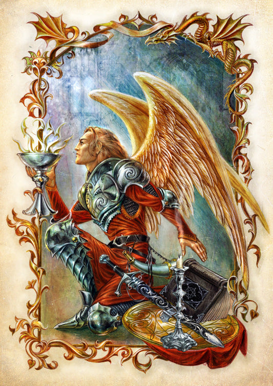 Grail Quest (BM53) 6 x Blank Greetings Cards