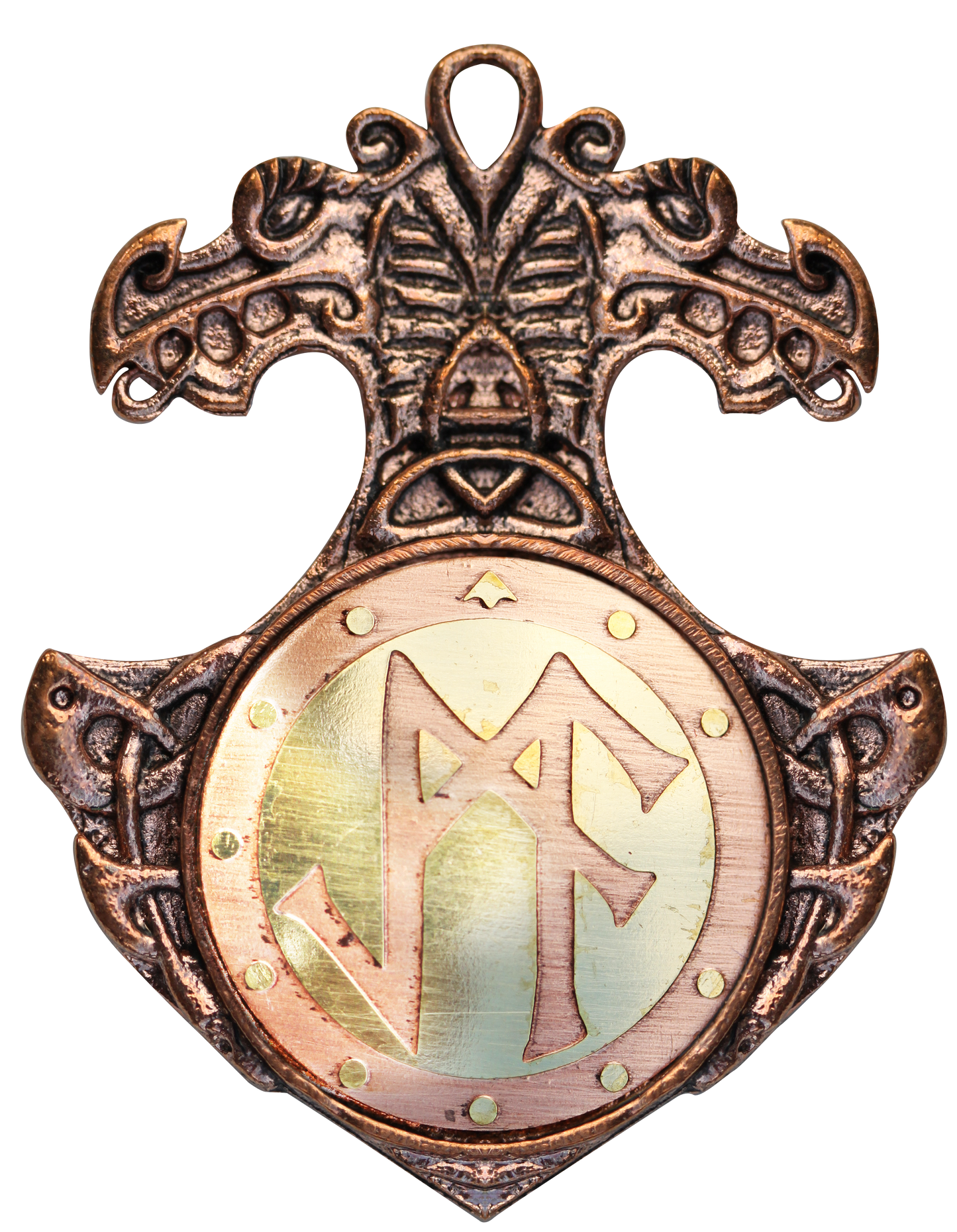 Success (BR03) Rune Charm Pendant Talisman Necklace