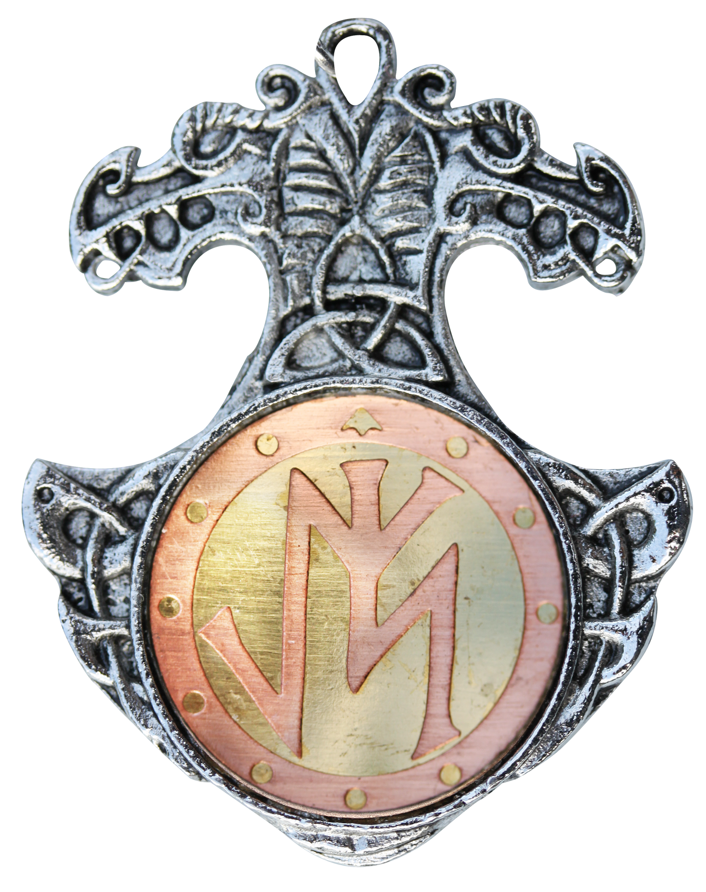 Confidence (BR04) Rune Charm Pendant Talisman Necklace