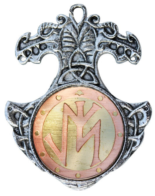 Confidence (BR04) Rune Charm Pendant Talisman Necklace