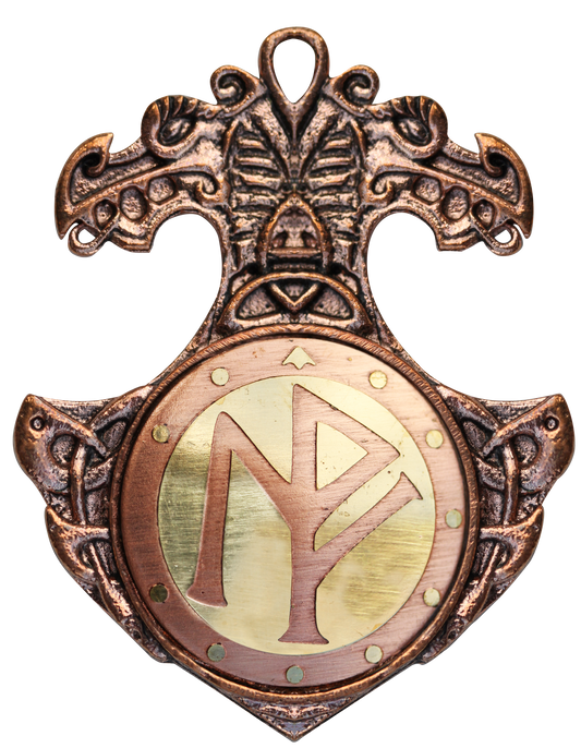 Perfect Love (BR09) Rune Charm Pendant Talisman Necklace