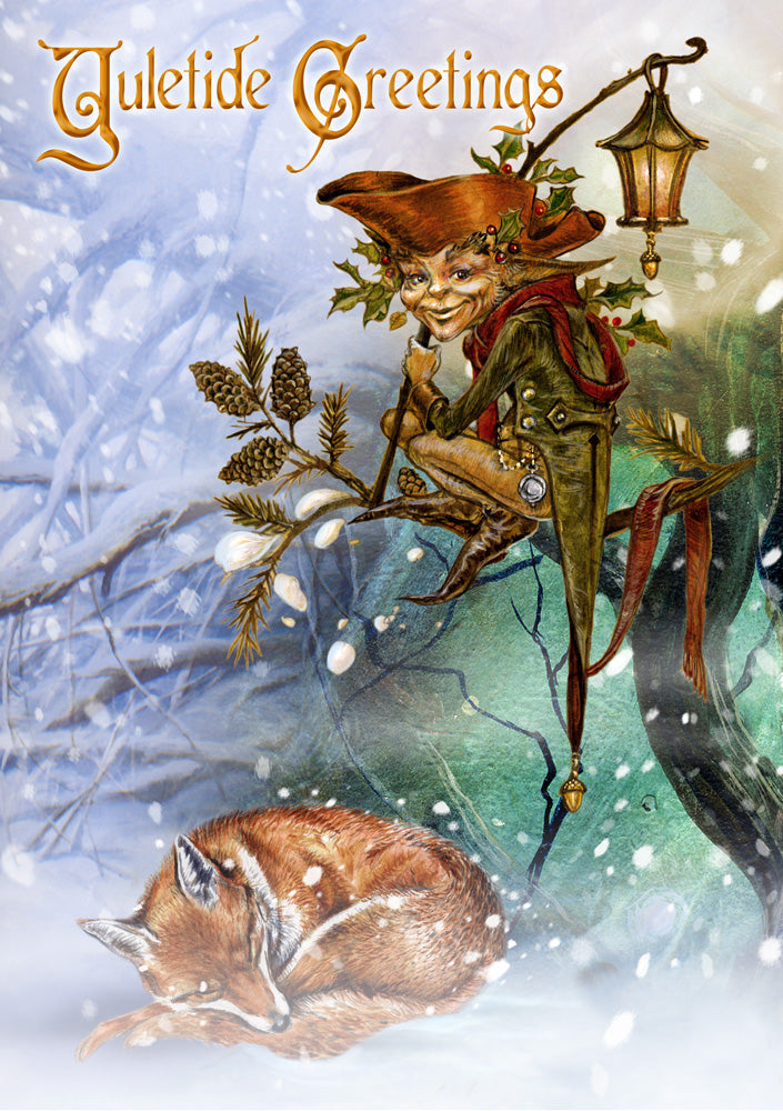The Holly Jack (BY20) 6 x Yule Greetings Cards