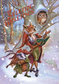 Wildwood Carols (BY25) 6 x Yule Greetings Cards