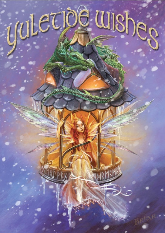 Elf Light (BY26) 6 x Yule Greetings Cards