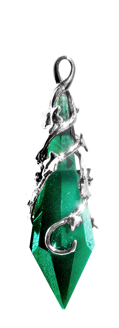 Hedera Helix (CK10) Ivy Pendant Necklace