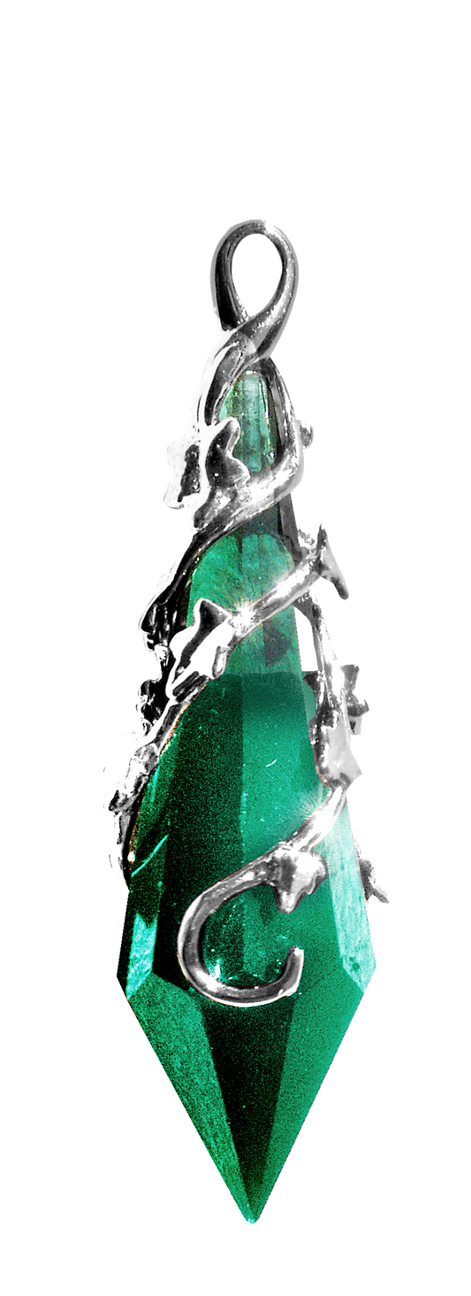 Hedera Helix (CK10) Ivy Pendant Necklace