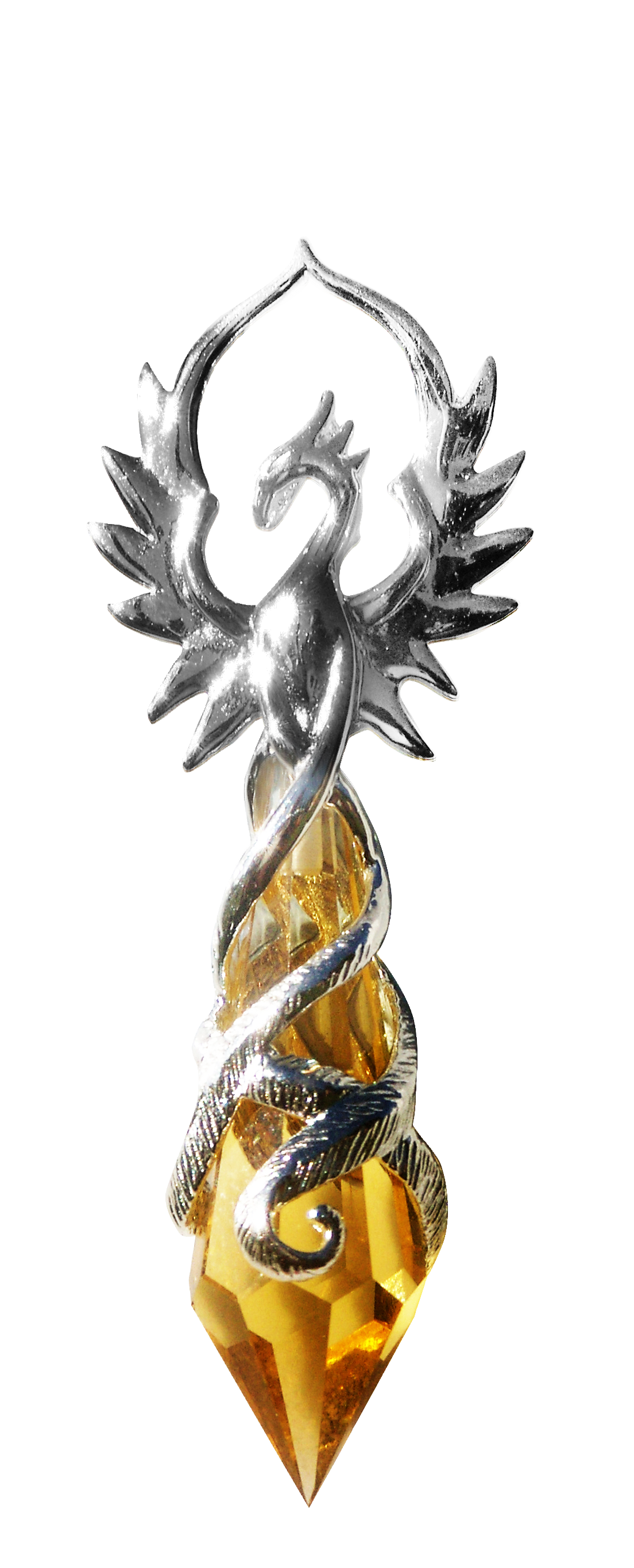 Phoenix Flame (CK11) Pendant Necklace