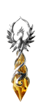 Phoenix Flame (CK11) Pendant Necklace