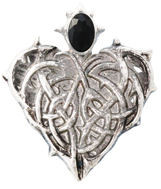 Barbed Heart (CN11) Pendant Necklace