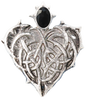 Barbed Heart (CN11) Pendant Necklace