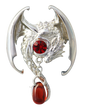 Fafnir (COM01) 925 Sterling Silver Pendant Necklace