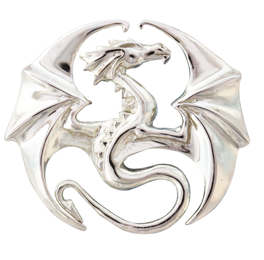 Draco (COM06) 925 Sterling Silver Pendant Necklace