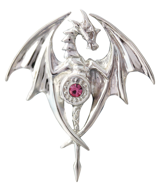 Dragon Goddess (COM09) 925 Sterling Silver Pendant Necklace