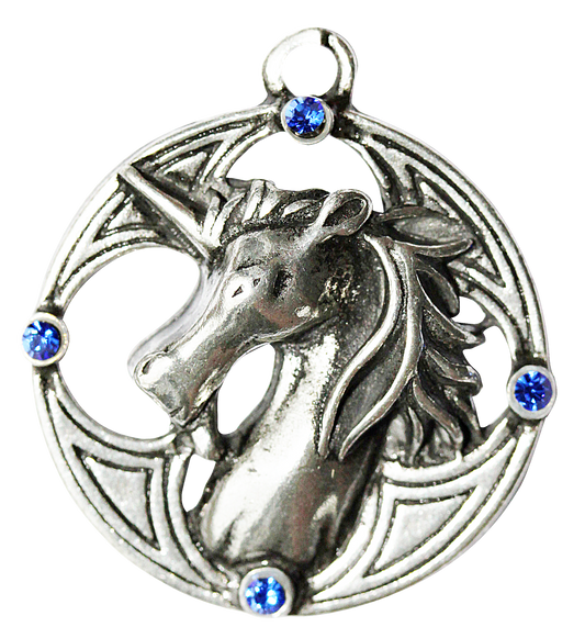 Plantaganet Unicorn (CS6) Pendant Necklace