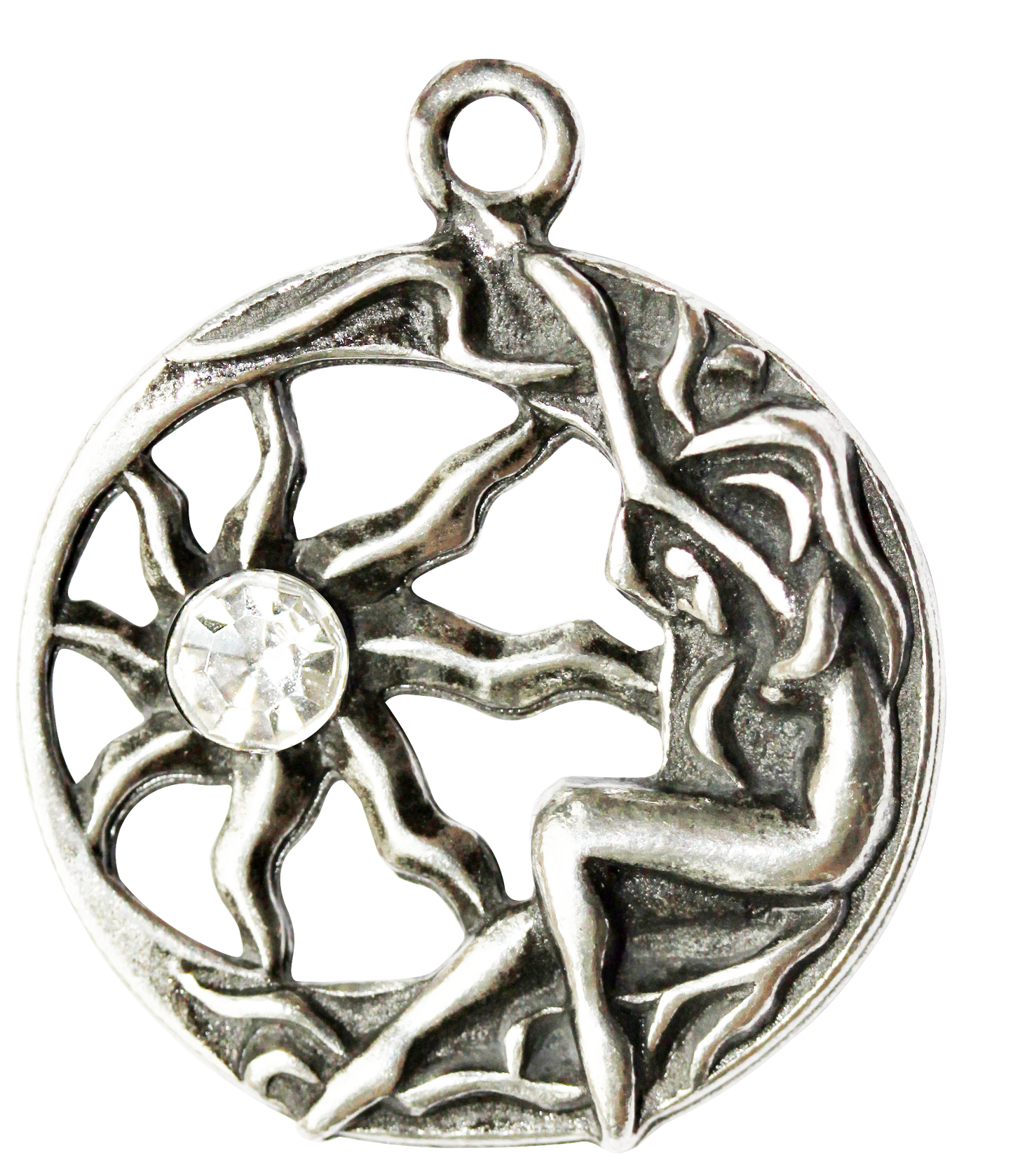 Brigit's Sun Charm (CS7) Pendant Necklace