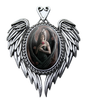 Angel Rose Cameo (EC13) Pendant Necklace by Anne Stokes