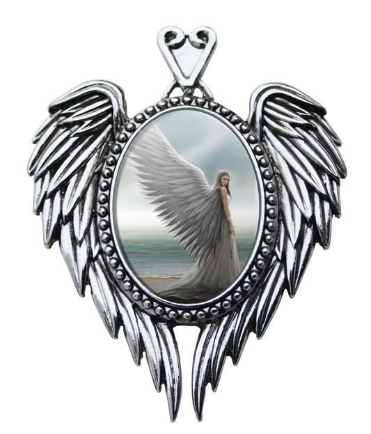 Spirit Guide Cameo (EC15) Pendant Necklace by Anne Stokes