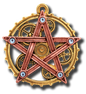 Penta Meridia (EN7) Steampunk Pendant Necklace