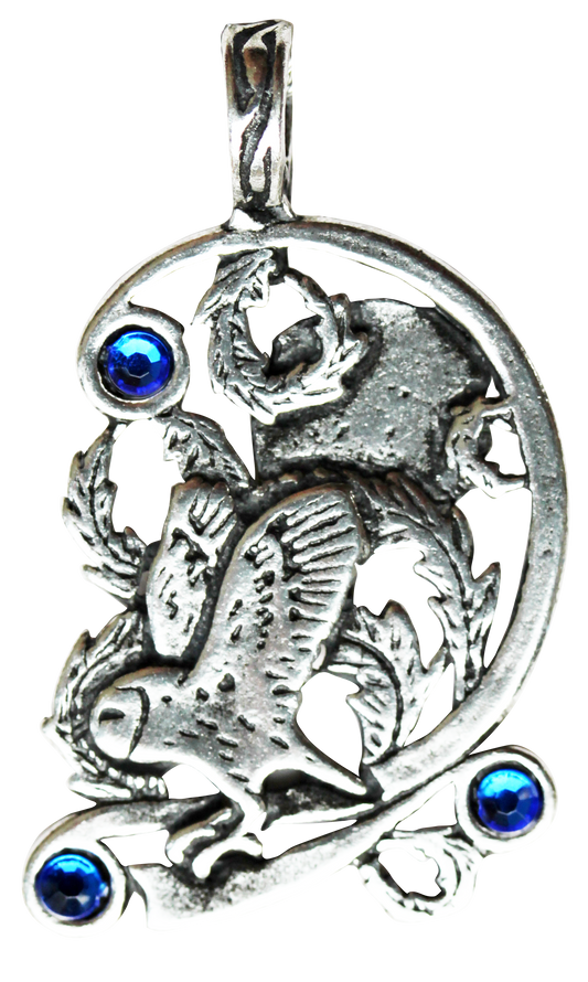 Owl (F155) Pendant Necklace