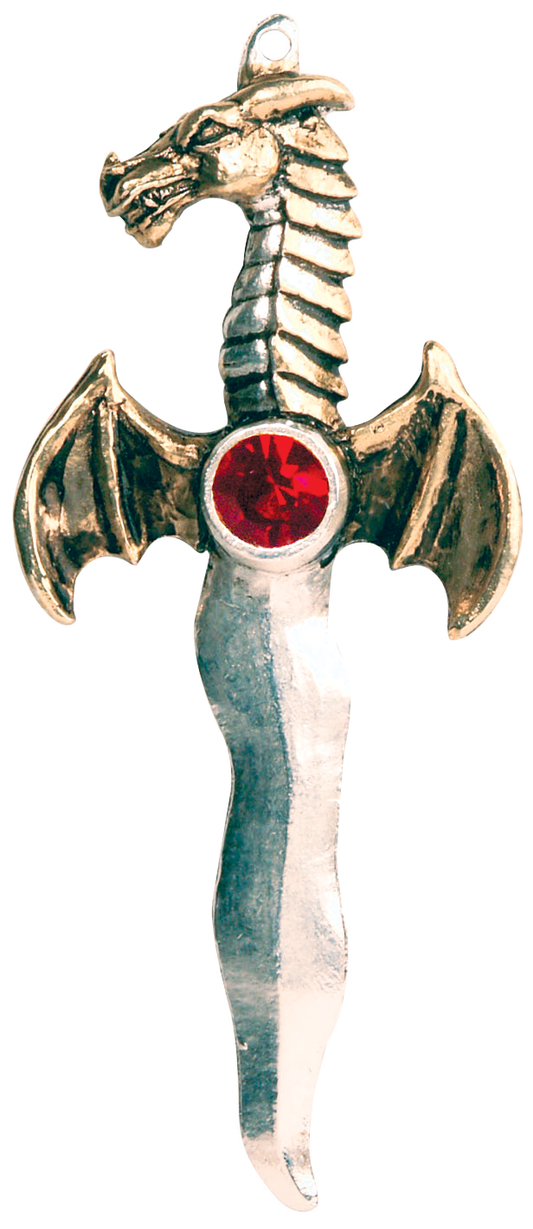 Dragon Athame (FB11) Pendant Charm Necklace