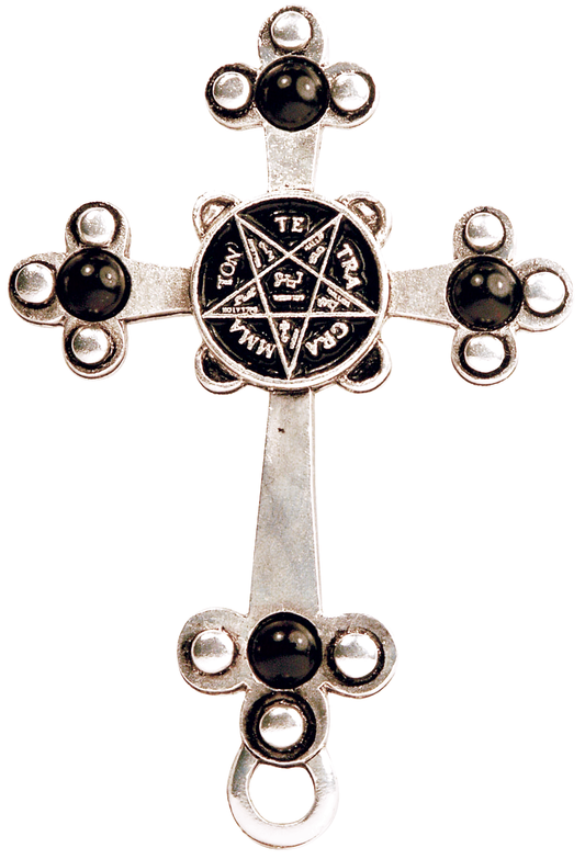 Cross of Dark Light (FB19) Pendant Charm Necklace