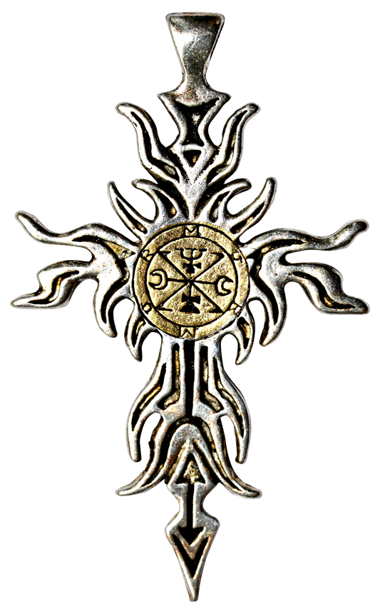 Zagan Cross (FB2) Pendant Charm Necklace