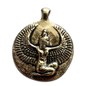 Isis (GC06G) Double Sided Pendant Coin Necklace