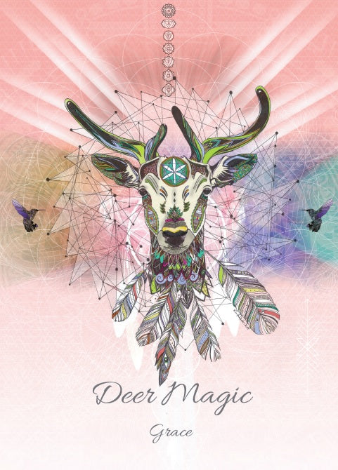 Deer Magic (KA5) For Grace - 6 x Blank Greetings Cards
