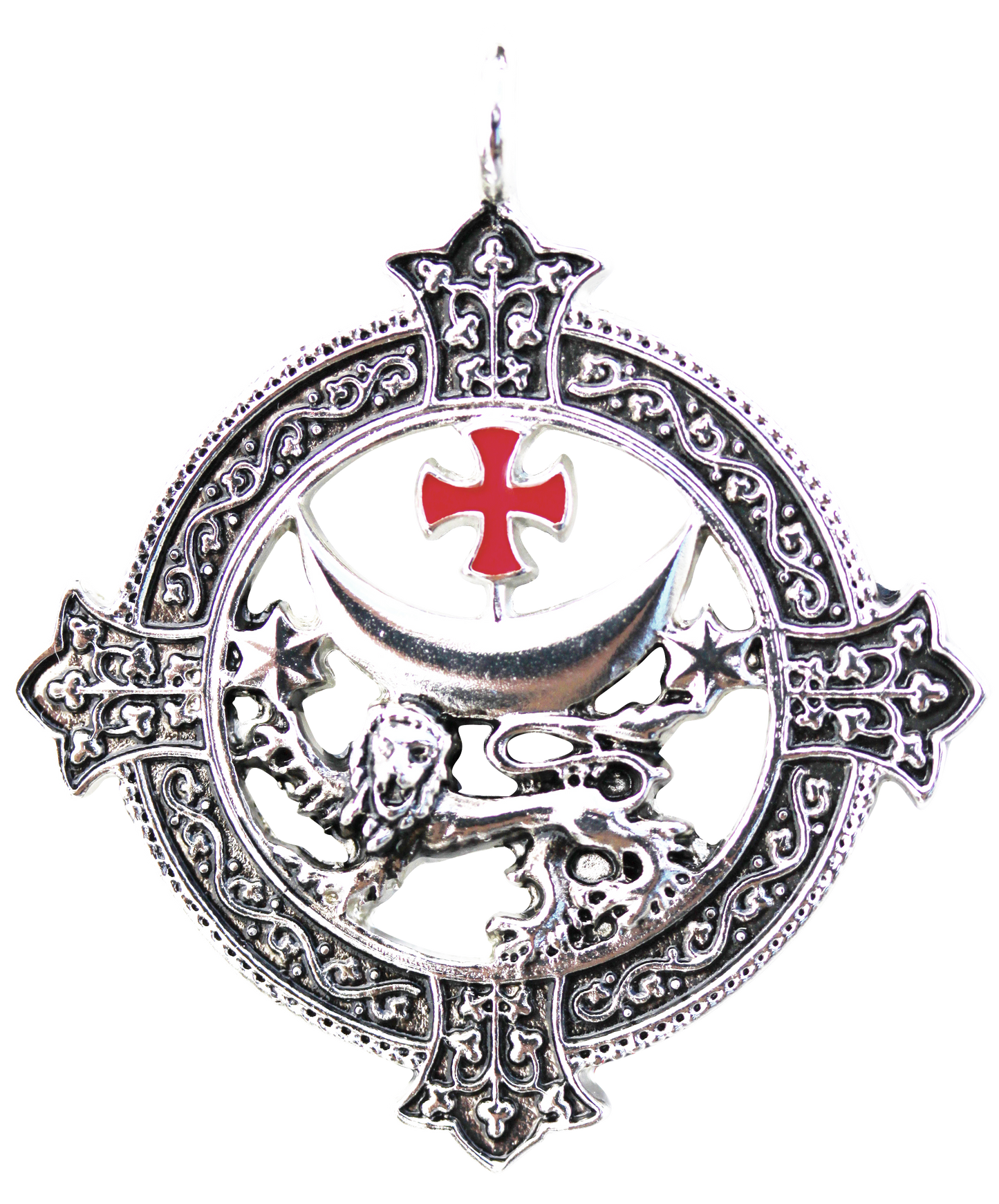 Templar Lion (KT03) Pendant Necklace